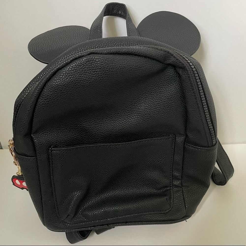 Disney Mickey Mouse Small Black Backpack